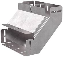 Угол для лотка вертикальный внутренний с крышкой Промрукав Стандарт 90град. 200х80 картинка